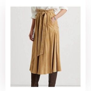 Ralph Lauren Suede Skirt